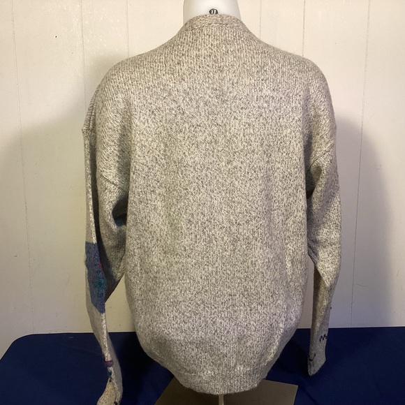 Woolrich wool blend Cardigan Sweater Americana  womens medium - Picture 2 of 7